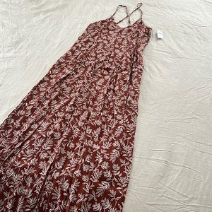 Old Navy floral maxi dress